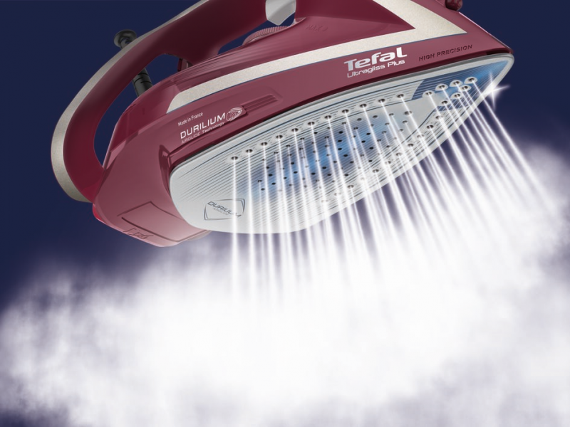 Утюг Tefal Ultragliss Plus FV6820E0 бордовый купить,0