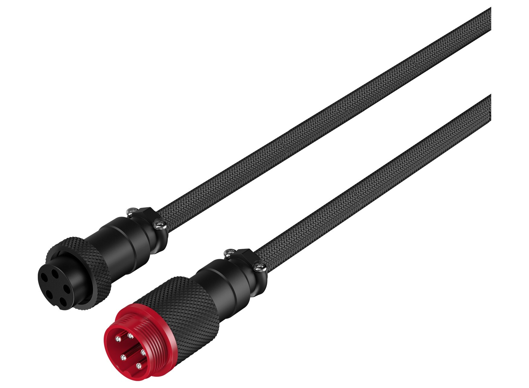 Кабель для механической клавиатуры HyperX USB-C Coiled Cable Grey-Black 6J679AA - ForteMarket Кабель для механической клавиатуры HyperX USB-C Coiled Cable Grey-Black 6J679AA купить,0
