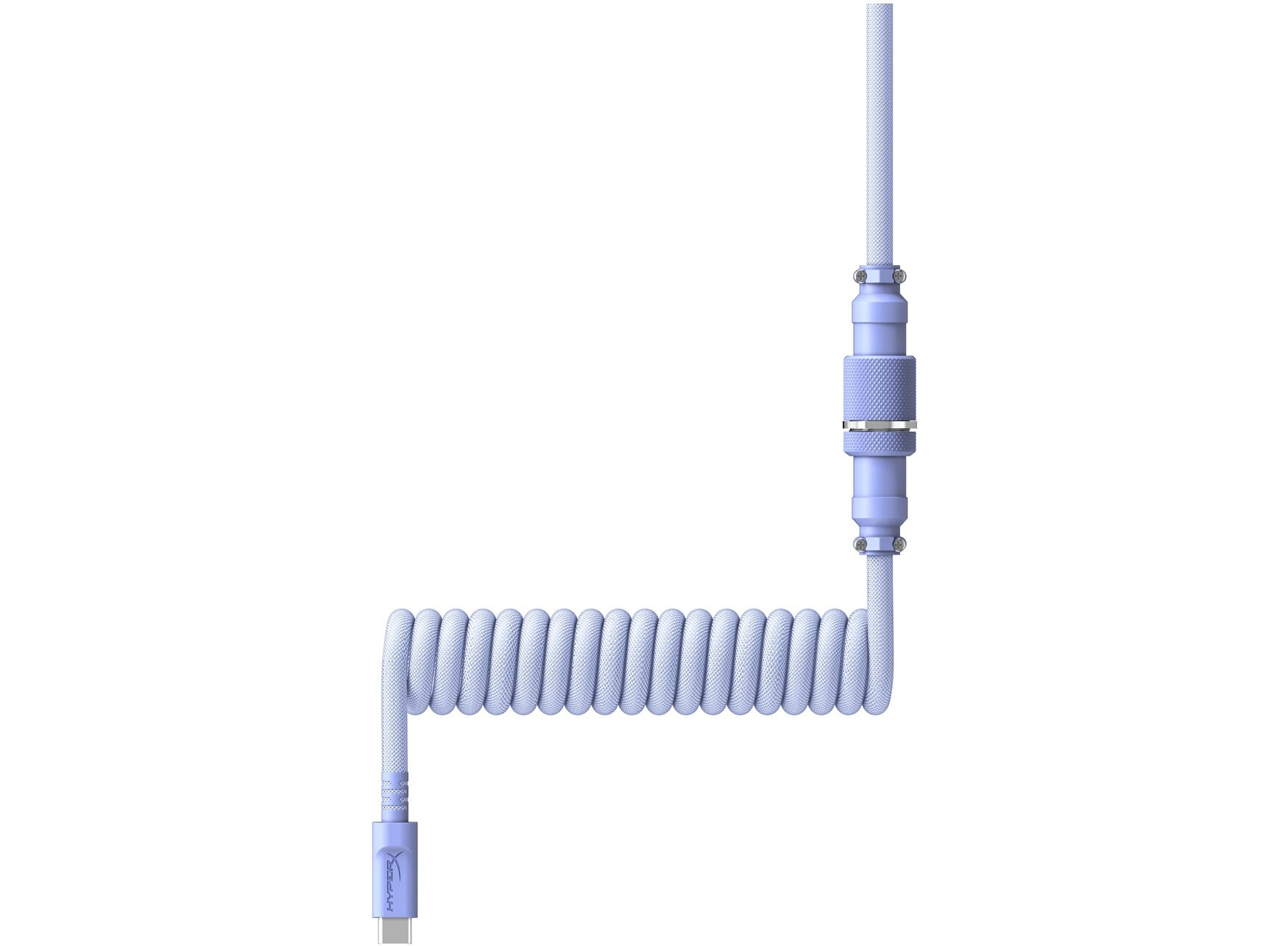 Кабель для механической клавиатуры HyperX USB-C Coiled Cable Light Purple 6J682AA купить,14990