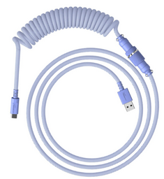 Кабель для механической клавиатуры HyperX USB-C Coiled Cable Light Purple 6J682AA