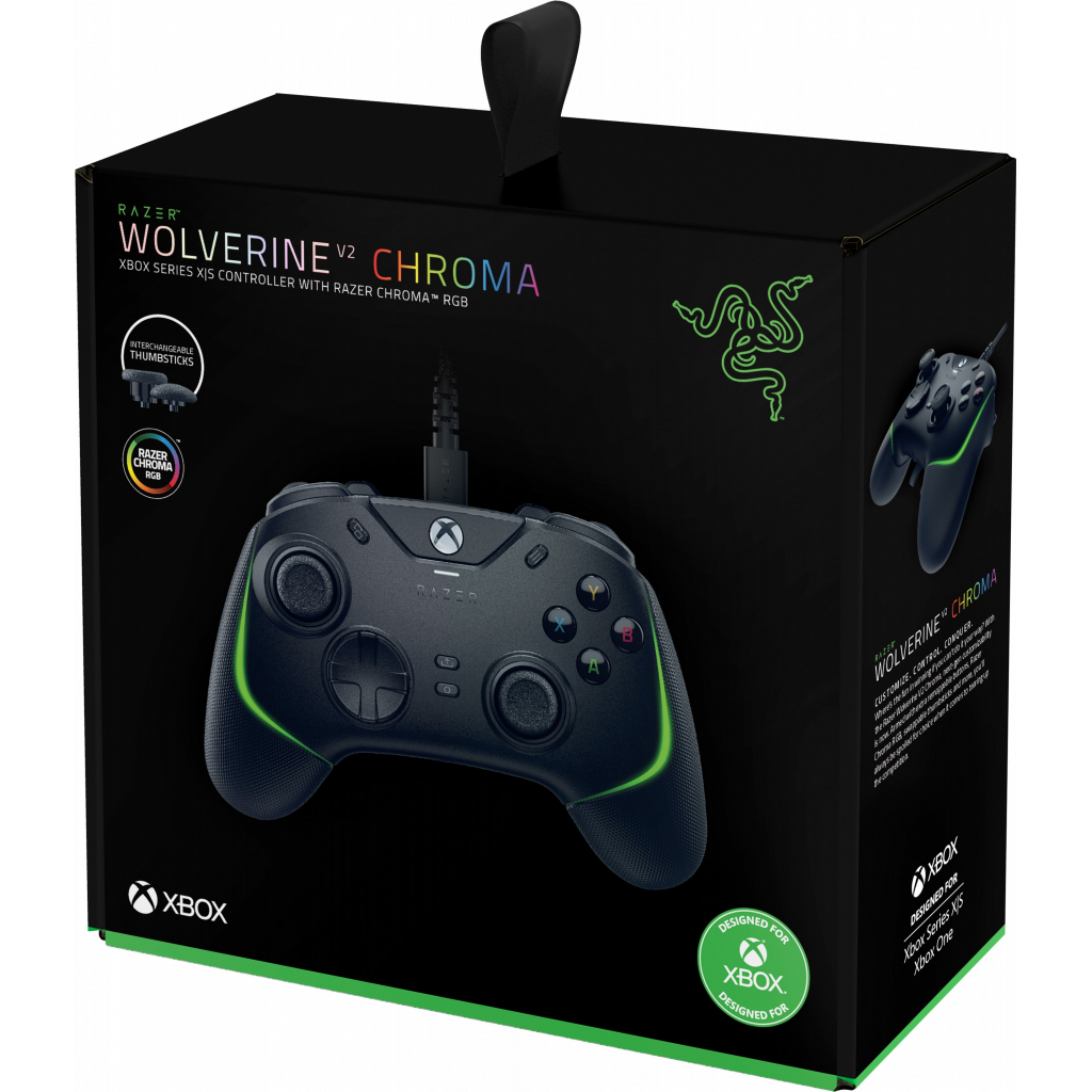 Геймпад Razer Wolverine V2 Chroma RZ06-04010100-R3M1 - ForteMarket Геймпад Razer Wolverine V2 Chroma RZ06-04010100-R3M1 купить,0