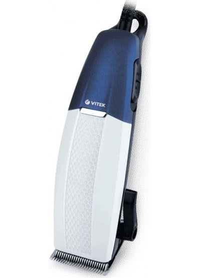 Машинка для стрижки Vitek VT-2516 бело-синяя купить,NaN