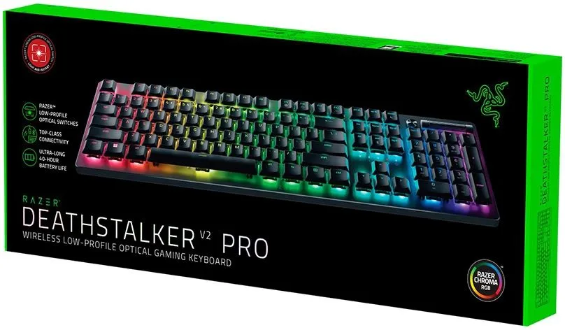 Клавиатура Razer DeathStalker V2 Pro Red Switch RZ03-04360800-R3R1 Black купить,0