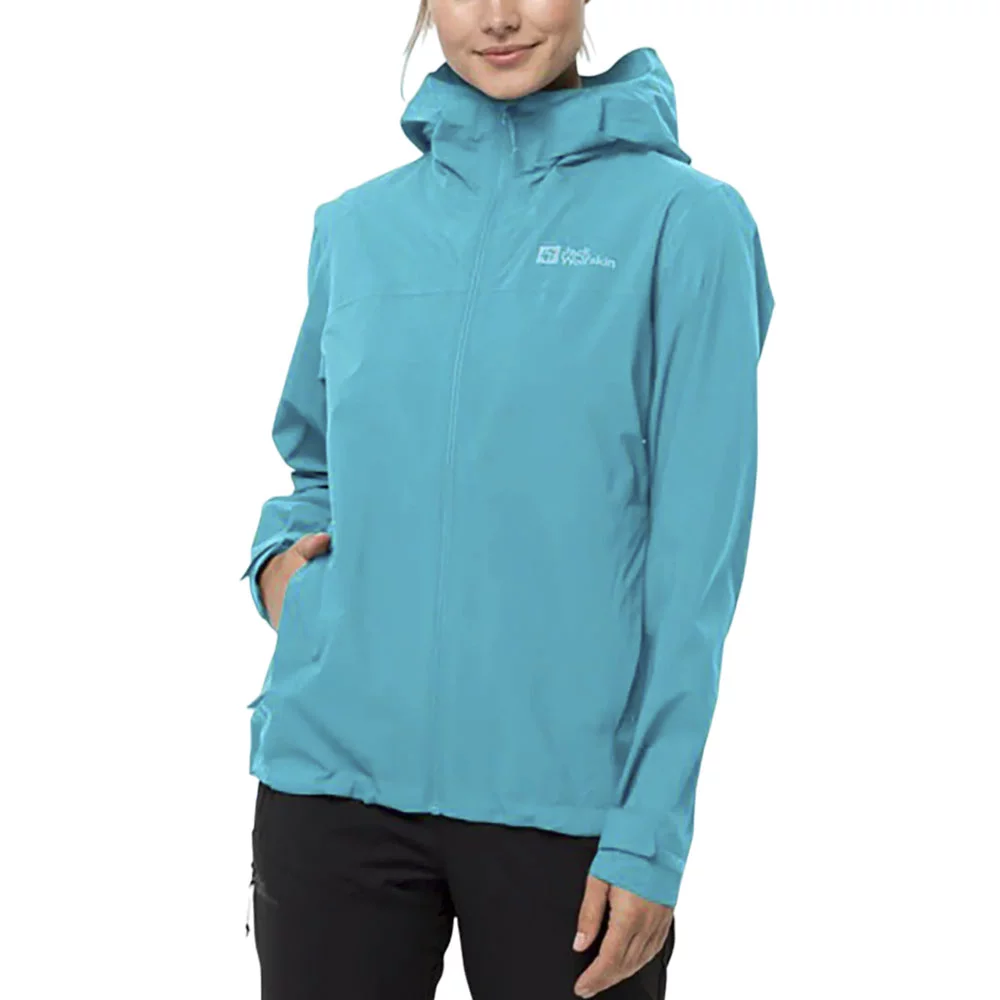 Куртка Jack Wolfskin Elsberg 2.5l 1115951-1283 голубая S купить,NaN