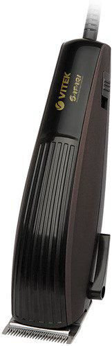 Машинка для стрижки Vitek VT-2577 черно-коричневая купить,NaN