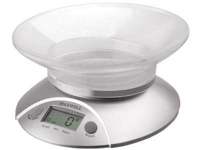 Весы кухонные Maxwell MW-1451 серебристые