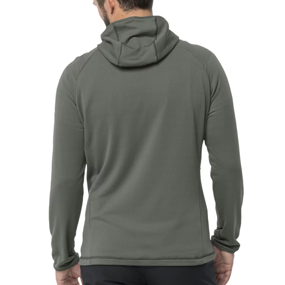 Кофта Jack Wolfskin Kolbenberg 1711011-4143 зеленая S купить,NaN