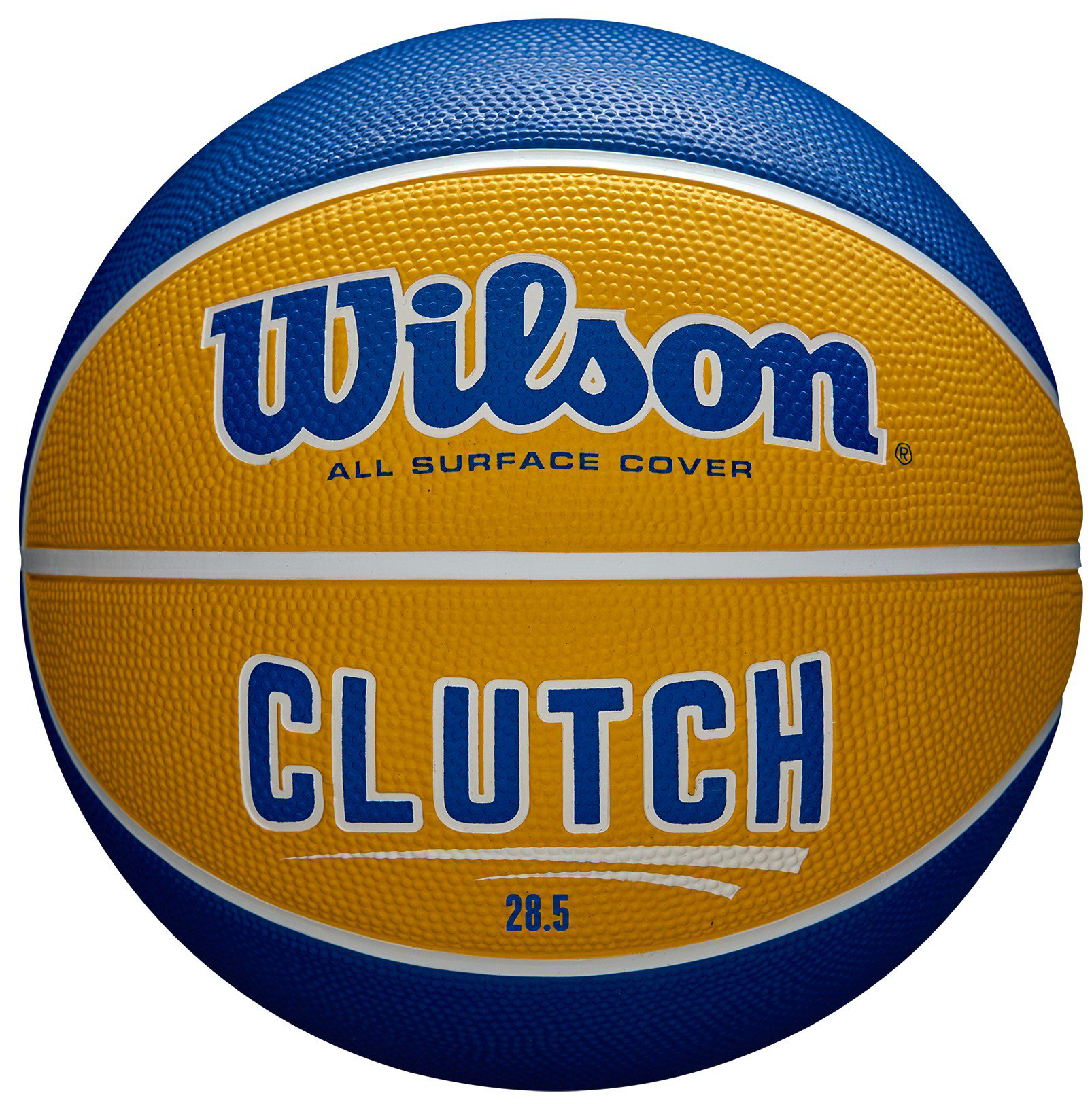 Мяч баскетбольный Wilson Clutch 6 желто-синий купить,NaN