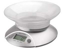 Весы кухонные Maxwell MW-1451 серебристые
