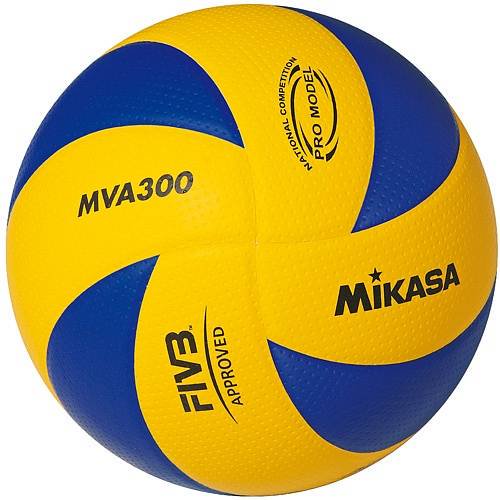Мяч волейбольный Mikasa MVA 300 желто-синий купить,NaN
