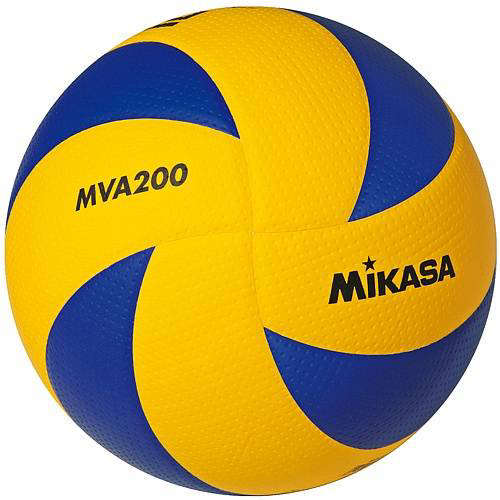 Мяч волейбольный Mikasa MVA 200 желто-синий купить,NaN