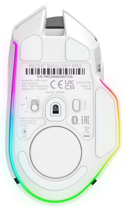 Мышь Razer Basilisk V3 Pro Mercury RZ01-04620200-R3G1 купить,0