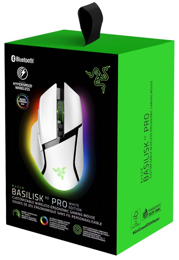 Мышь Razer Basilisk V3 Pro Mercury RZ01-04620200-R3G1 купить,0