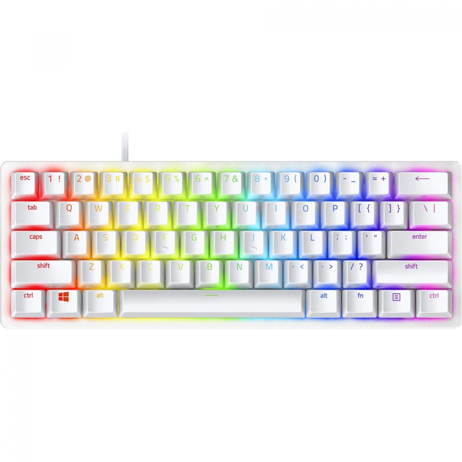 Клавиатура Razer Huntsman Mini Red Switch Mercury RZ03-03392200-R3R1