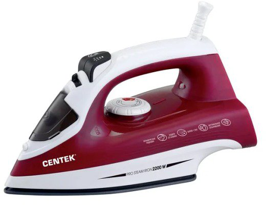 Утюг Centek CT-2349 красный купить,NaN