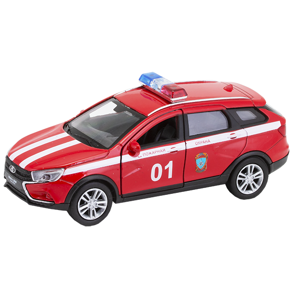Модель машины Welly 1:34-39 Lada Vesta SW Cross пожарная охрана 43763FS купить,NaN