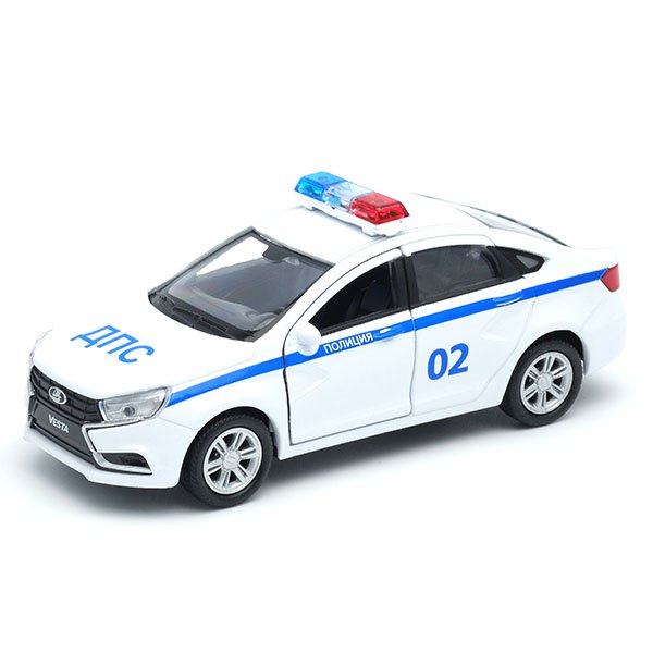 Модель машины Welly 1:34-39 Lada Vesta полиция ДПС 43727PB купить,NaN