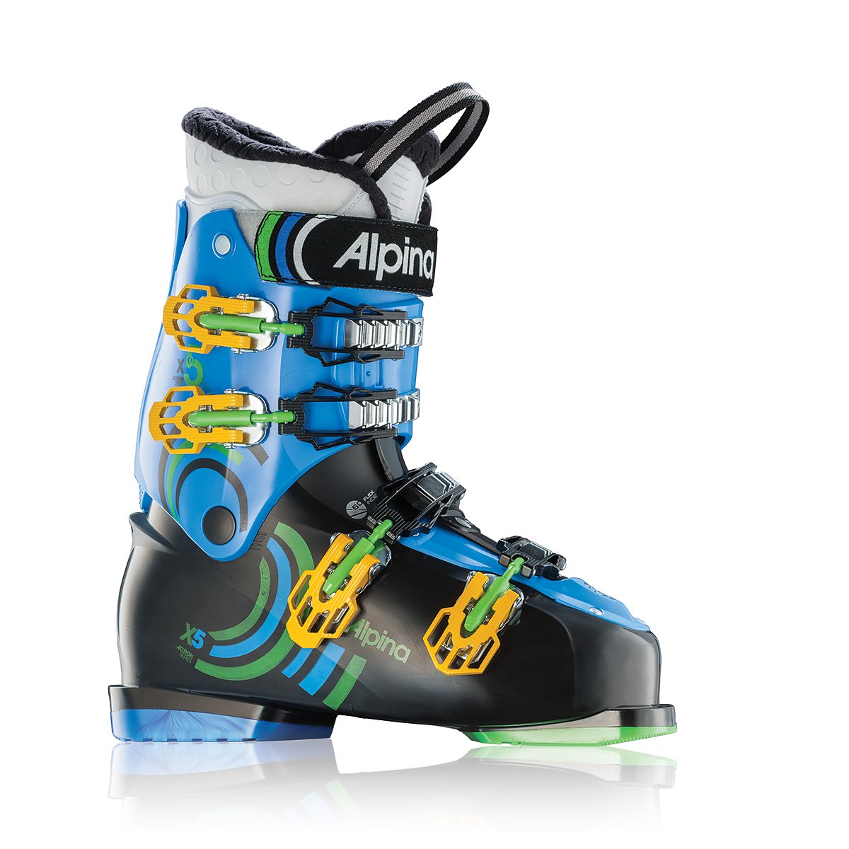 Ботинки для лыж Alpina X5 Action 29 черно-синие