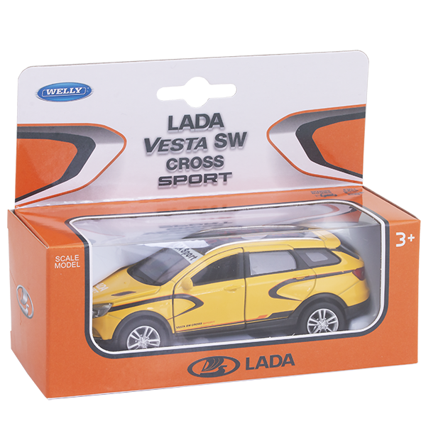 Модель машины Welly 1:34-39 Lada Vesta SW Cross sport 43763RY купить,NaN