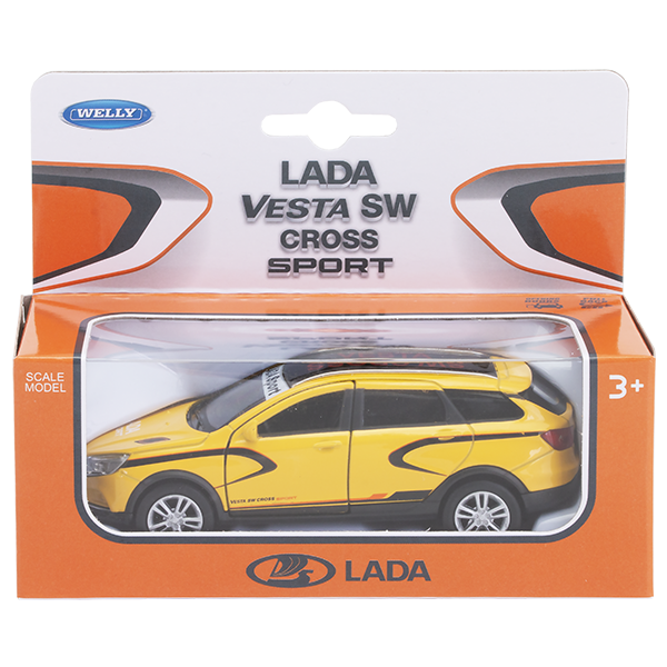 Модель машины Welly 1:34-39 Lada Vesta SW Cross sport 43763RY купить,NaN