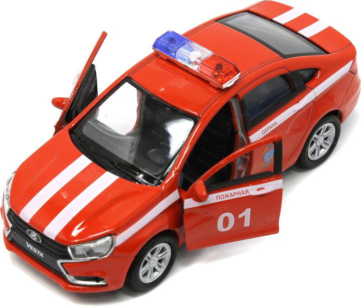 Модель машины Welly 1:34-39 Lada Vesta пожарная охрана 43727FS купить,NaN