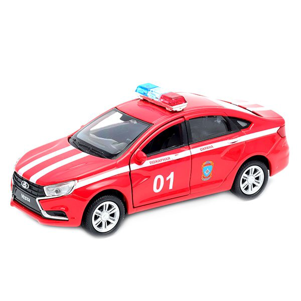 Модель машины Welly 1:34-39 Lada Vesta пожарная охрана 43727FS купить,NaN