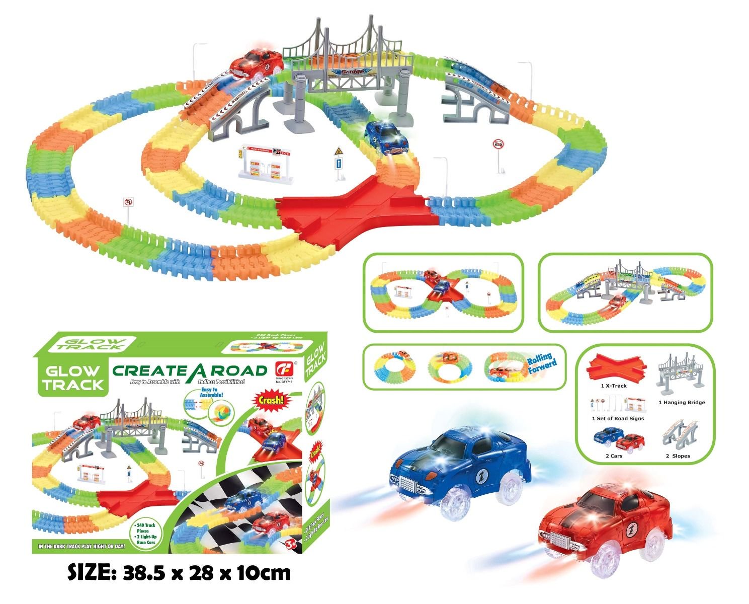 Трек Action Track 240 деталей CF1109 купить,NaN