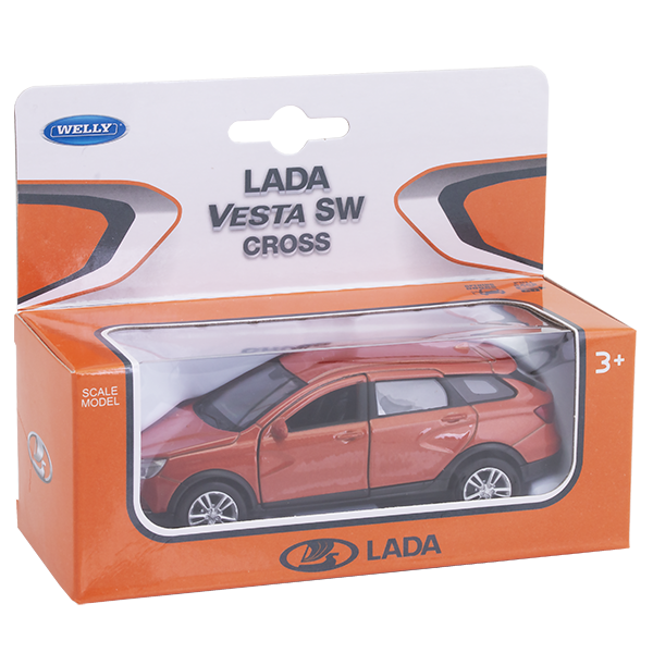 Модель машины Welly 1:34-39 Lada Vesta SW Cross 43763 купить,NaN
