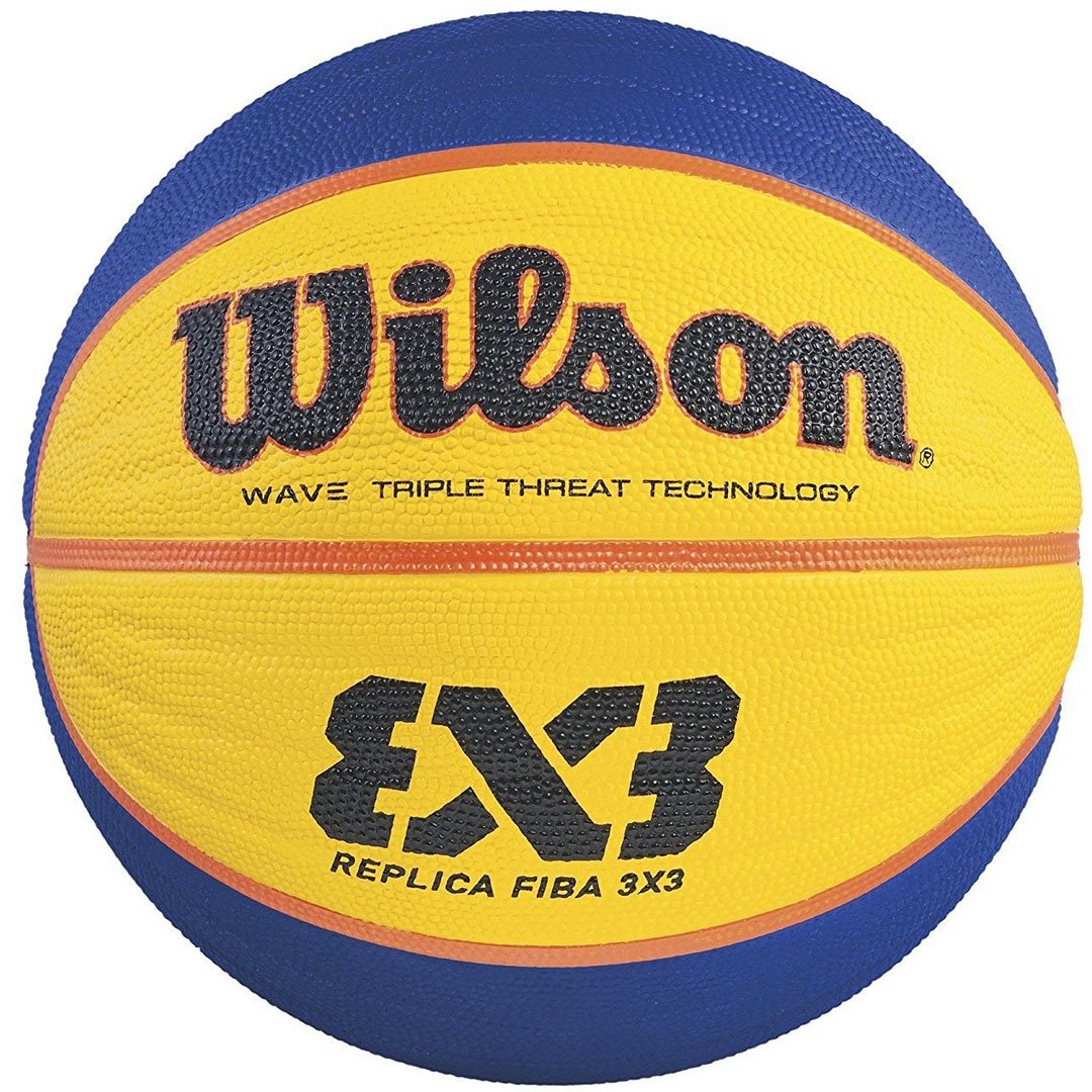 Мяч баскетбольный Wilson Fiba 3x3 Replica RBR желто-синий купить,NaN