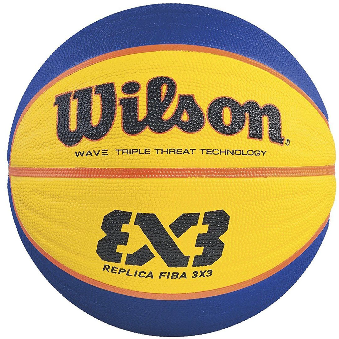 Мяч баскетбольный Wilson Fiba 3x3 Replica RBR желто-синий купить,NaN