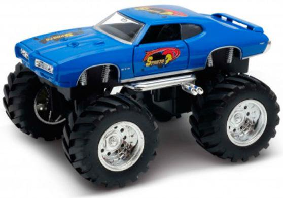 Модель машины Welly 1:34-39 Pontiac GTO Wheel Monster 47008S  купить,NaN
