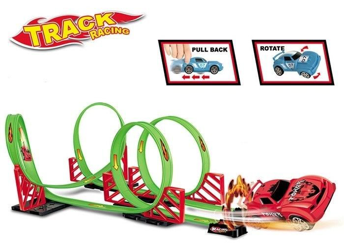 Трек Global Toys + машинка 32 деталей купить,NaN