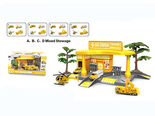 Игровой набор GS Автозаправка Construction CM559-22 купить,NaN