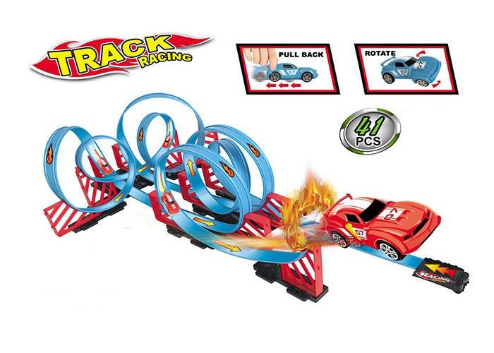 Трек Global Toys + 2 машинки 41 деталей купить,NaN