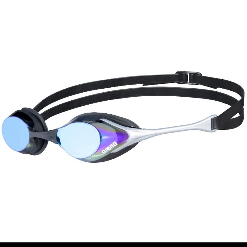 Очки для плавания Arena Cobra swipe mirror 004196 800 голубо-серебристые