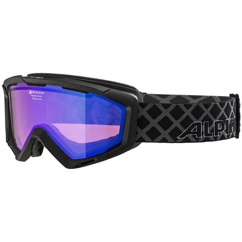 Маска горнолыжная Alpina Panoma QHM S2 70778 black matt купить,NaN