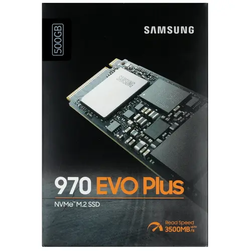 SSD накопитель Samsung 970 EVO Plus MZ-V7S500BW 500Gb купить,0