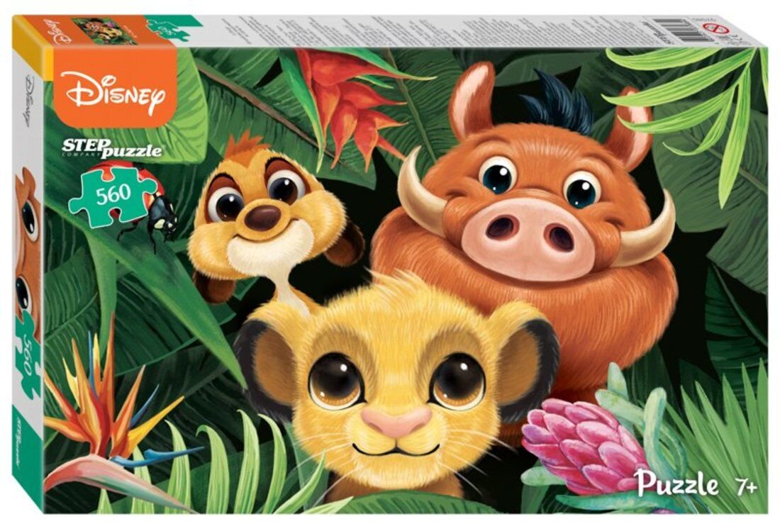 Пазл Step Puzzle Король лев 560 элементов купить,NaN