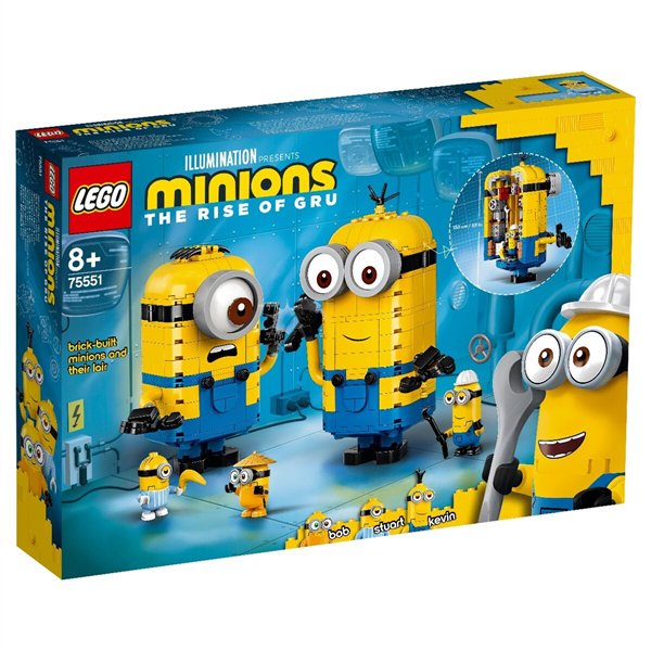Конструктор Lego  Minions  Фигурки миньонов и их дом 75551 купить,NaN