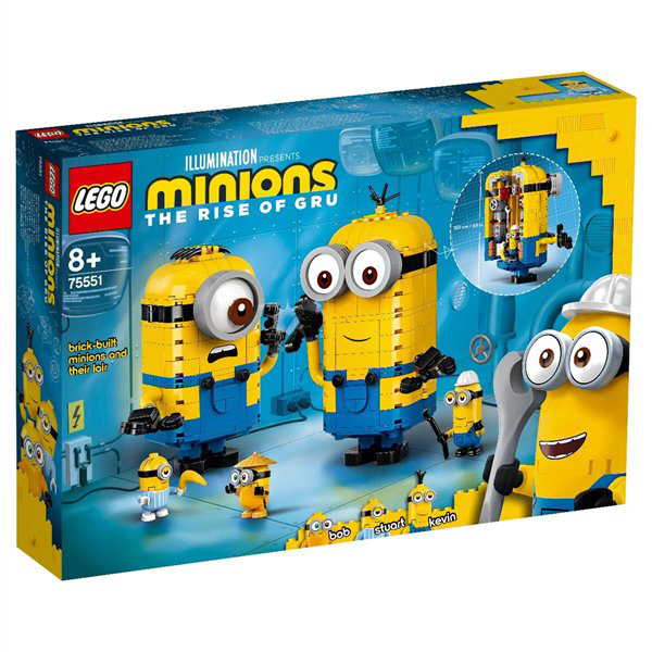 Конструктор Lego  Minions  Фигурки миньонов и их дом 75551 купить,NaN