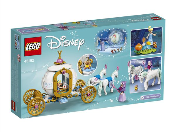 Конструктор Lego  Disney Princess Королевская карета Золушки 43192 купить,NaN