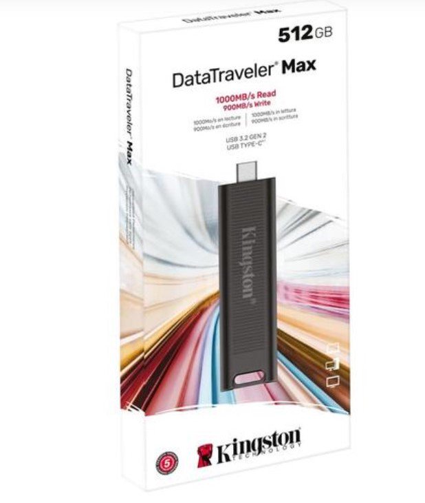 USB-флешка Kingston DTMAX/512GB 512Gb черная - ForteMarket USB-флешка Kingston DTMAX/512GB 512Gb черная купить,0
