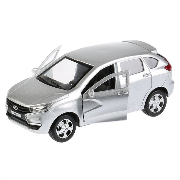 Машинка Технопарк Lada XRAY 12см серебристая купить,NaN