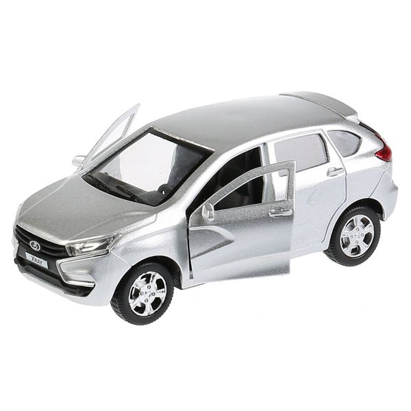 Машинка Технопарк Lada XRAY 12см серебристая купить,NaN
