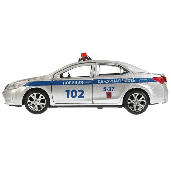Машинка Технопарк Toyota Corolla Полиция 12см купить,NaN