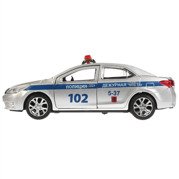 Машинка Технопарк Toyota Corolla Полиция 12см купить,NaN
