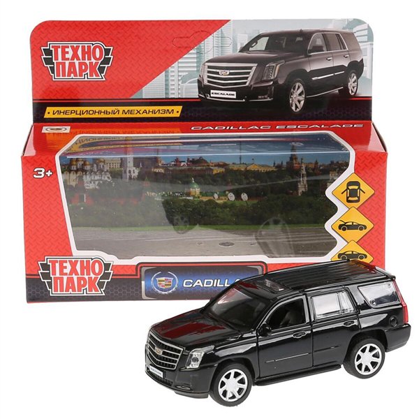 Машинка Технопарк Cadillac Escalade 12см черная купить,NaN