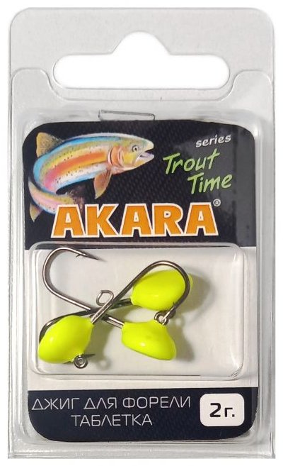 Крючок для рыбалки Akara JTRT-2-4-EL-F3 одинарный серебристый 3 шт