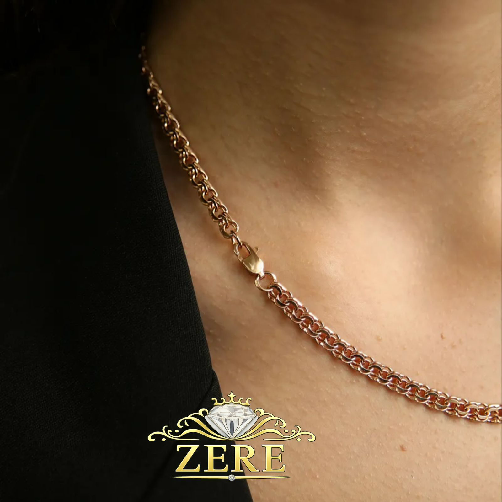 Цепочка Zere ZR290342 золото 7.33гр 55см купить,706440