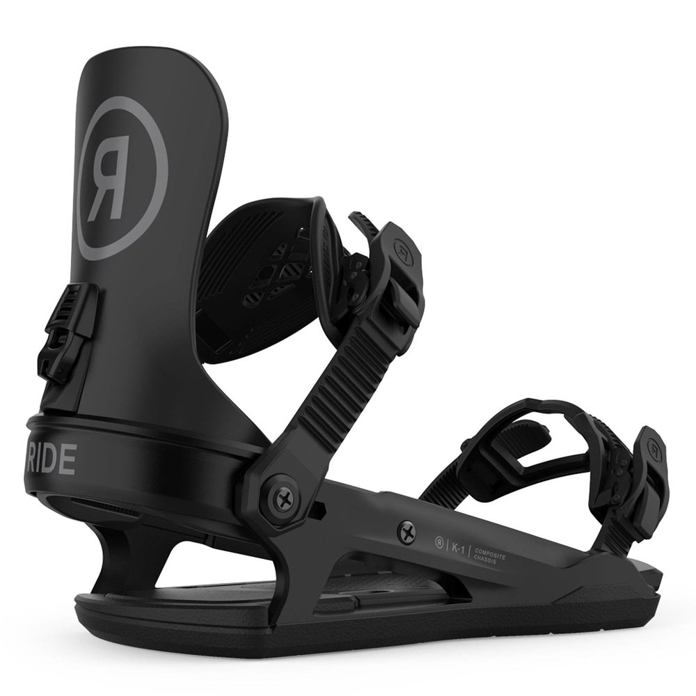 Крепления сноубордические детские Ride K1 2021 12E1015 M черные купить,NaN